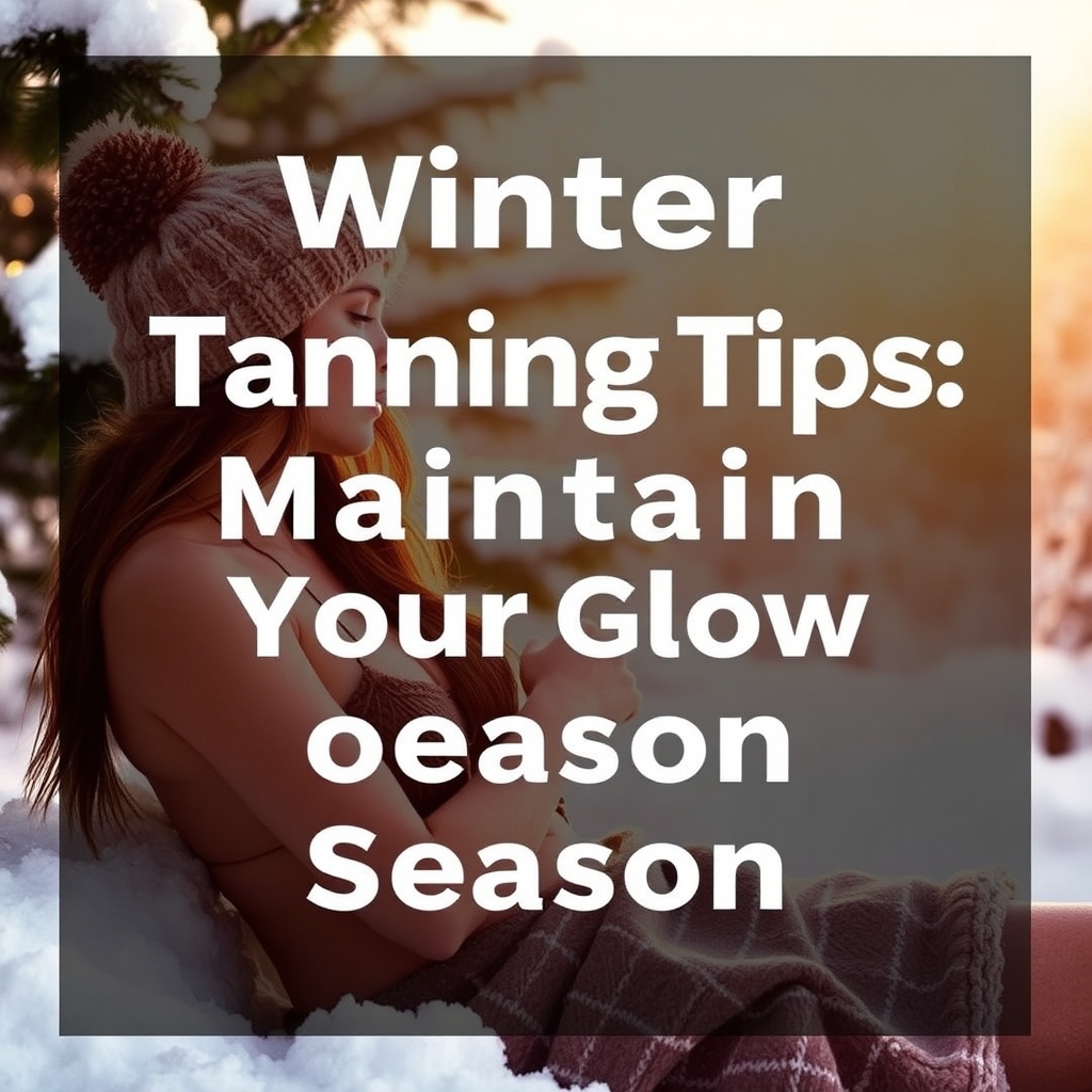 Winter Tanning Tips: Maintain Your Glow All Season